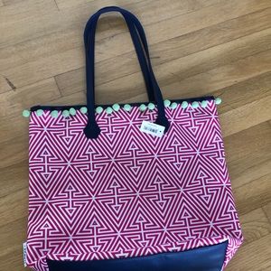 Clinique large canvas bag